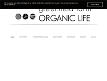 Tablet Screenshot of organiclifeteas.com